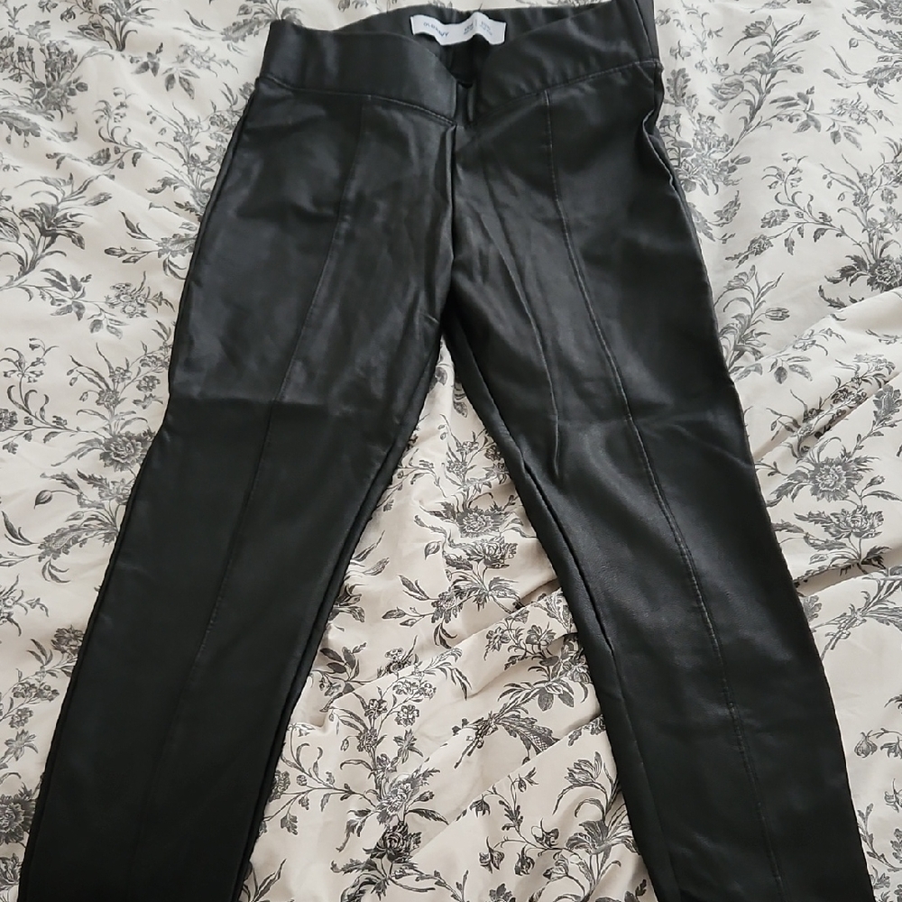 Old Navy High Rise Faux Leather Pants